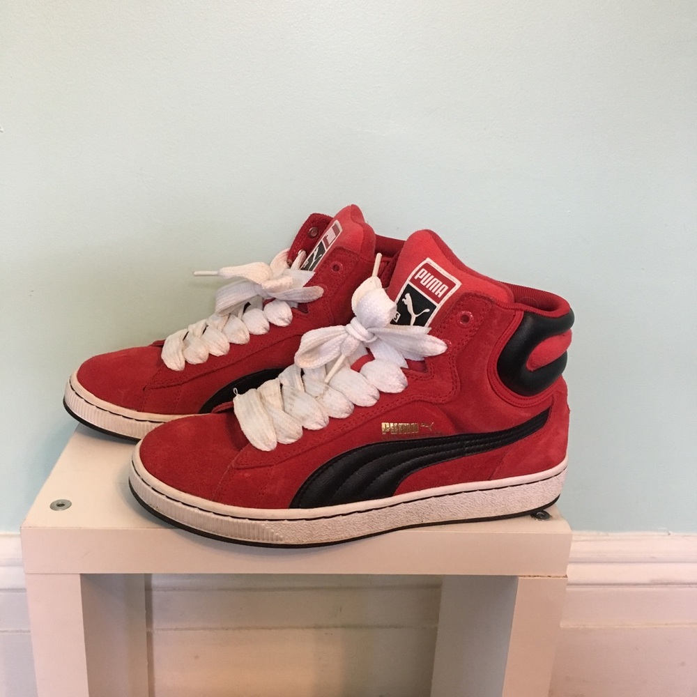 Womens Puma suede sneakers - retro